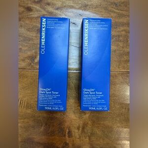OLEHENRIKSEN Glow2OH Dark Spot Toner 6.5oz NEW Sealed AHA Exfoliating Toner x2